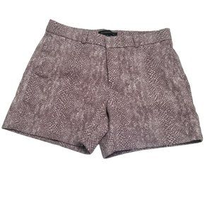 Banana Republic Snakeskin Print Casual Shorts